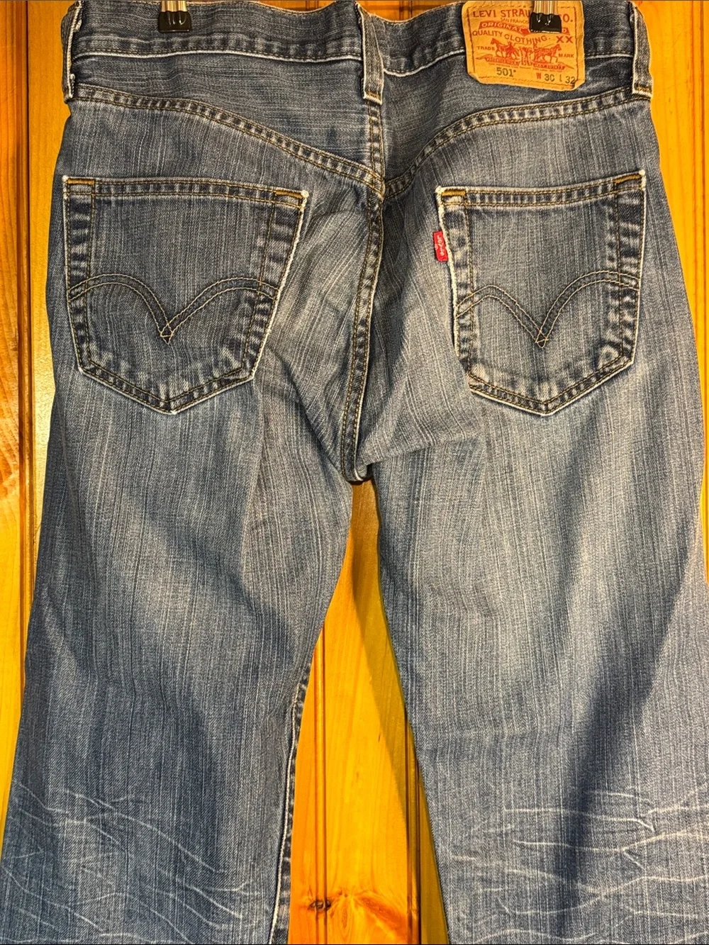 Levi's 501 Men's Blue Bootcut Jeans 30/32